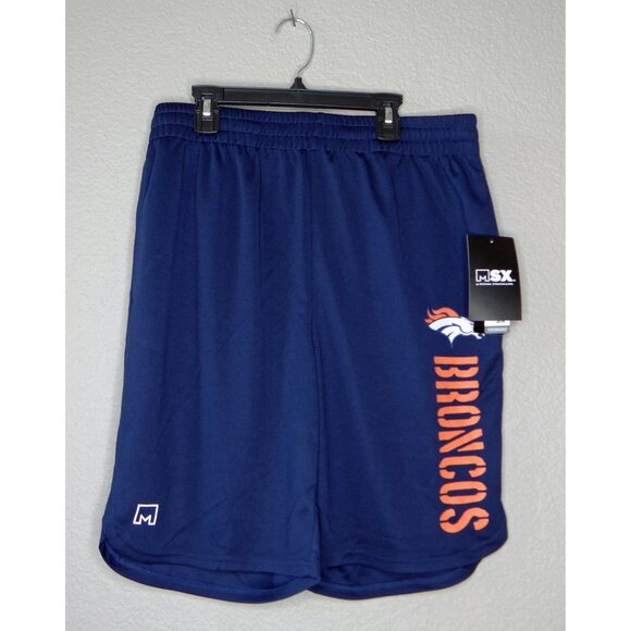 MSX by Michael Strahan Denver Broncos Team Shorts Size Medium / M NWT - Picture 5 of 11